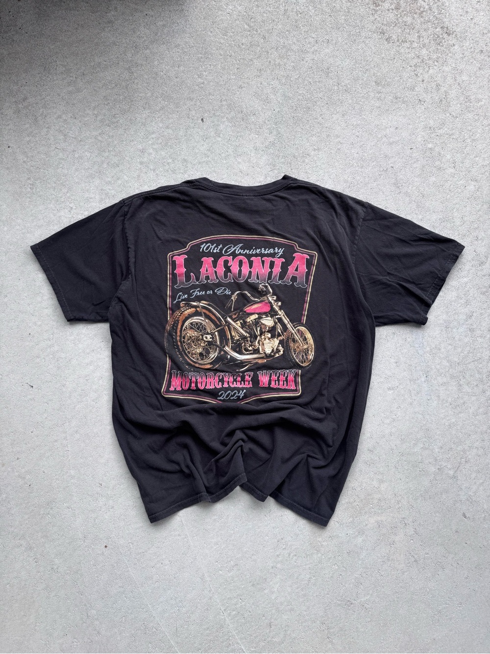 10th Anniversary Black Graphic Tee